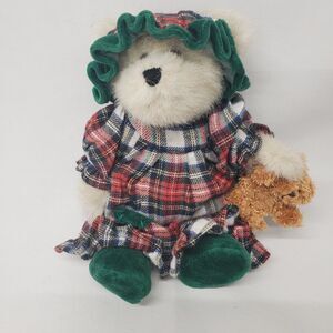 Boyds Bear CINDY MCSNOOZLE W/Cuddles Plush #904064 W/Nitie, Slippers